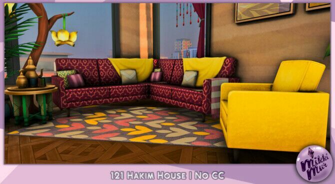 sims 4 cc 121 hakim house at mikkimur 3