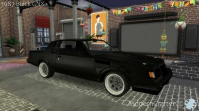 1987 Buick Gnx At Modern Crafter Cc Sims 4 CC