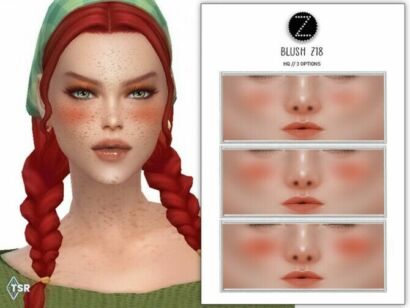 Blush Z18 By Zenx Sims 4 CC