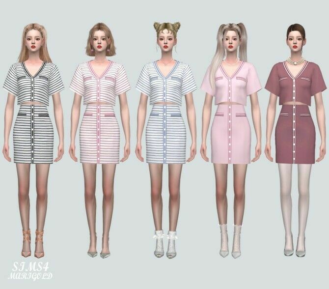 sims 4 cc cardigan 2 piece v2 brs at marigold 2