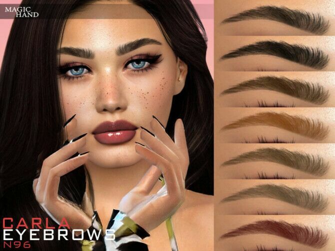 Carla Eyebrows N96 By Magichand Sims 4 CC