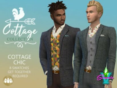 Cottage Chic Outfit By Simmiev Sims 4 CC