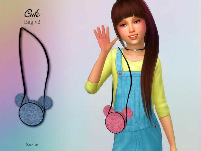 Cute Bag V2 Child By Suzue Sims 4 CC