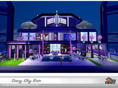 Dacy Sky Bar Nocc By Autaki Sims 4 CC