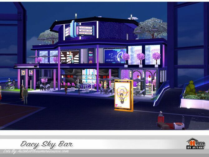 sims 4 cc dacy sky bar nocc by autaki 2