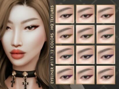 Eyeliner #117 By Jul_Haos Sims 4 CC