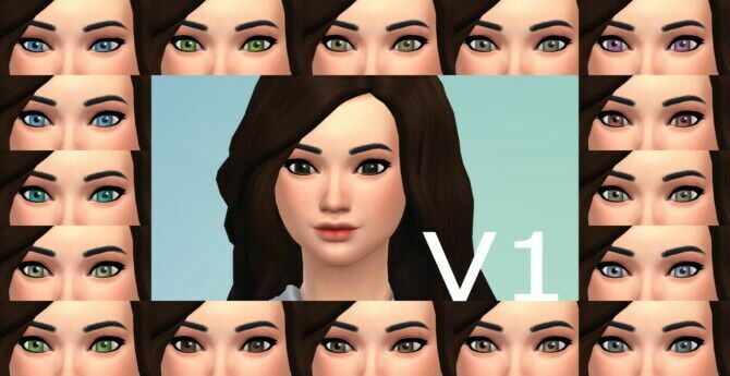 sims 4 cc eyes gone square by infinity 2