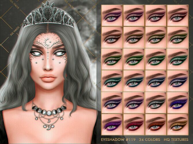 Eyeshadow #119 By Jul_Haos Sims 4 CC