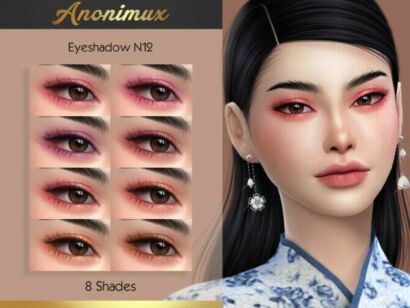 Eyeshadow N12 By Anonimux Simmer Sims 4 CC