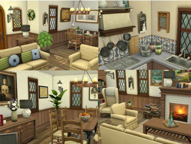 sims 4 cc family farmhouse by flubs79 3