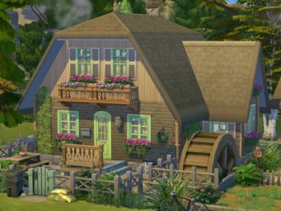German Black Forest House By Flubs79 Sims 4 CC