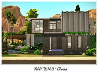 Gloria House By Ray_Sims Sims 4 CC