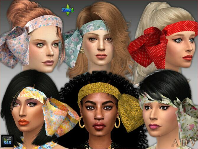 sims 4 cc jumpsuits and head scarves at arte della vita 3