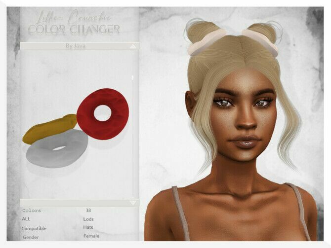 Lillie (Color Changing Accessory) By Javasims Sims 4 CC