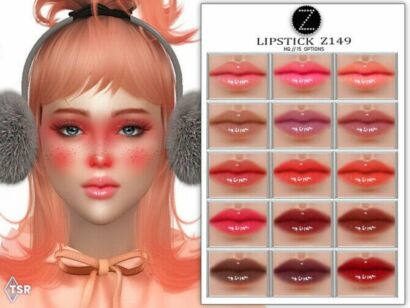 Lipstick Z149 By Zenx Sims 4 CC