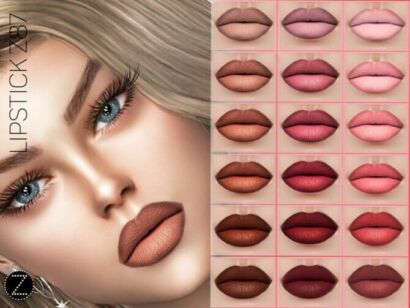 Lipstick Z87 By Zenx Sims 4 CC