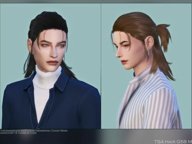 Male Hair G58 By Daisy-Sims Sims 4 CC