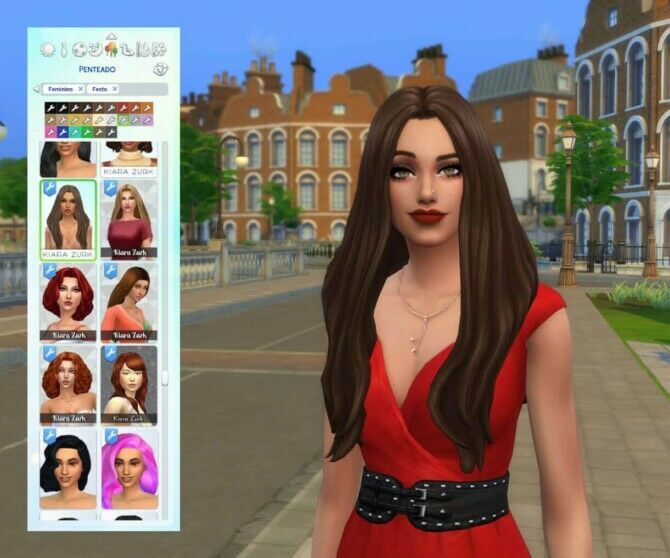 sims 4 cc megan hairstyle at my stuff origin 2