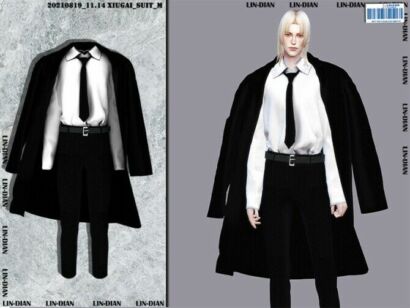 Men’s Shirts And Coats By Lin_Dian Sims 4 CC