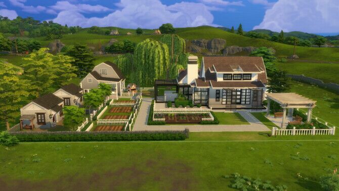 sims 4 cc modern farm by plumbobkingdom at mod the sims 4 2