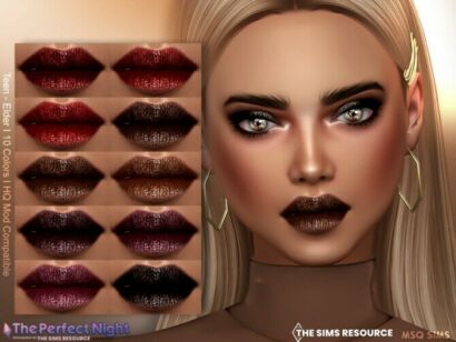 Nightlife Lipstick At Msq Sims Sims 4 CC