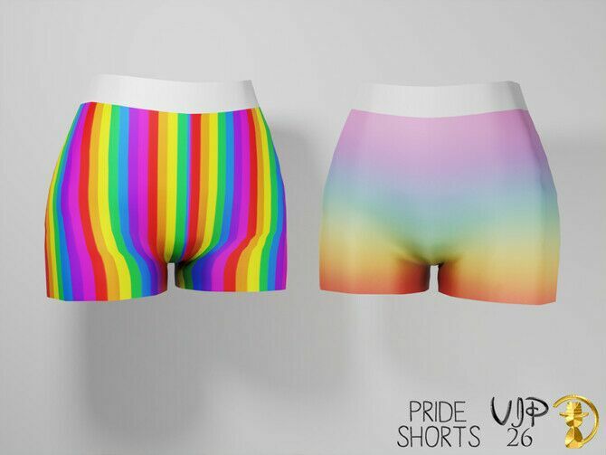 sims 4 cc pride shorts vip26 by turksimmer 2