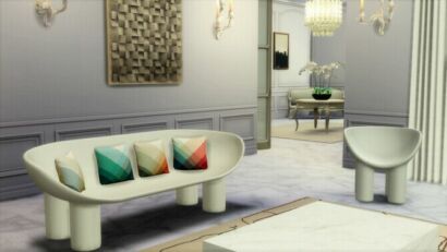Roly Poly Sofa At Meinkatz Creations Sims 4 CC