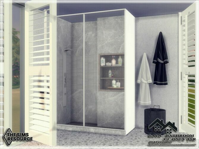 sims 4 cc saya bathroom by marychabb 3