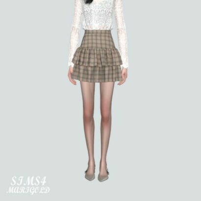 Sweet Tiered Frill Skirts V3 At Marigold Sims 4 CC