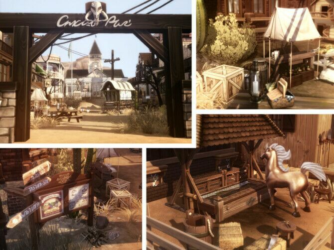 sims 4 cc wild west by virtualfairytales 3