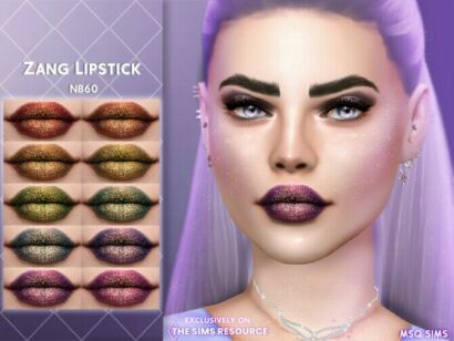 Zang Lipstick By Msqsims Sims 4 CC