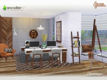 Bontempo Study By Simcredible! Sims 4 CC