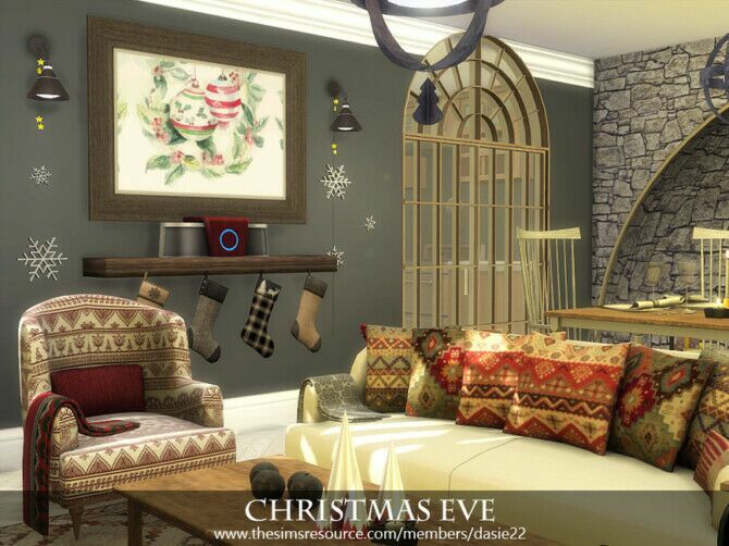 sims 4 cc christamas eve by dasie2 2