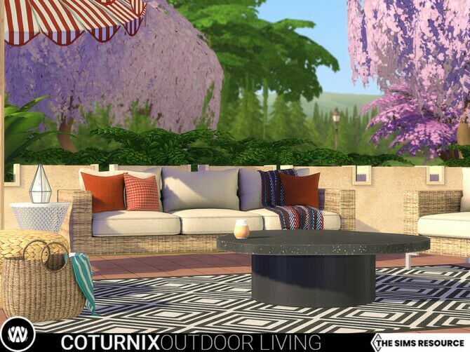 sims 4 cc coturnix outdoor living by wondymoon 2