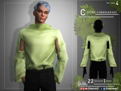 Cutted Longsleeves By Mazero5 Sims 4 CC