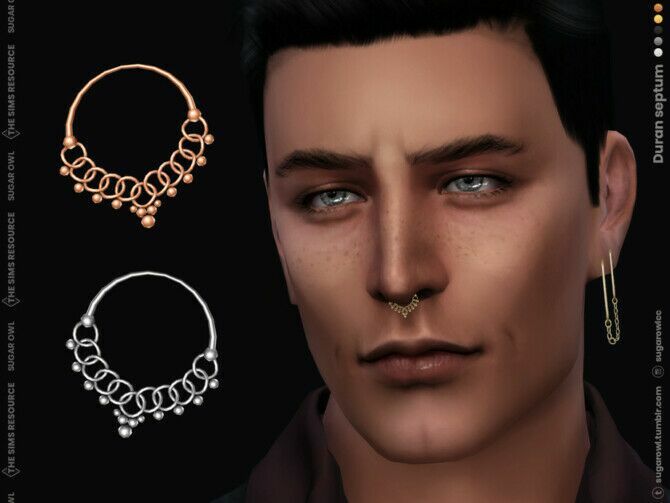 Duran Septum By Sugar Owl Sims 4 CC