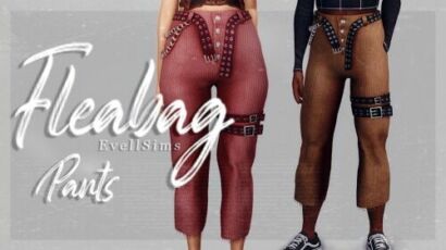Fleabag Pants At Evellsims Sims 4 CC
