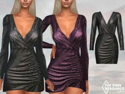 Glitterred Party Formal Dresses By Saliwa Sims 4 CC