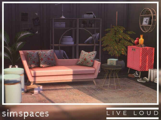 Live Loud By Simspaces Sims 4 CC