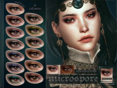 Microspore Eyeshadow By Remussirion Sims 4 CC