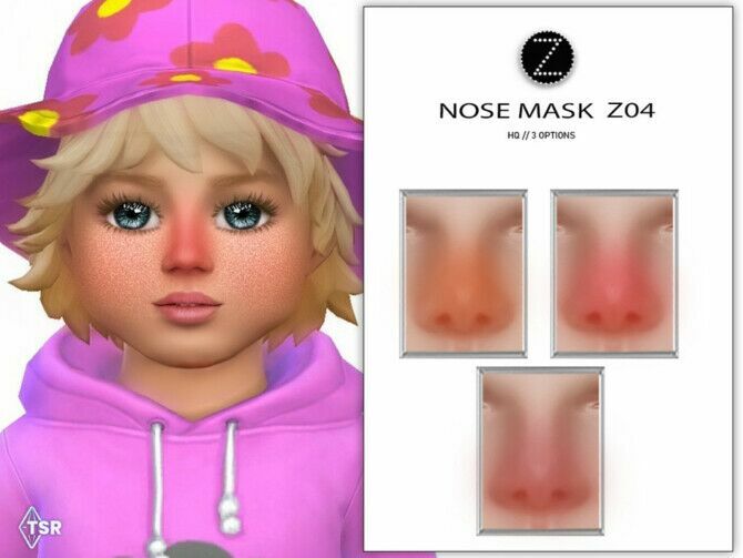 Nose Mask Z04 By Zenx Sims 4 CC Download