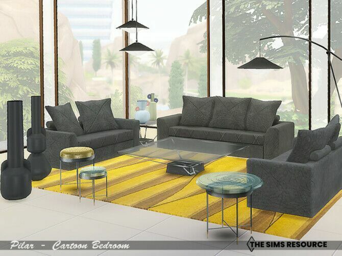 Preface Living By Pilar Sims 4 CC