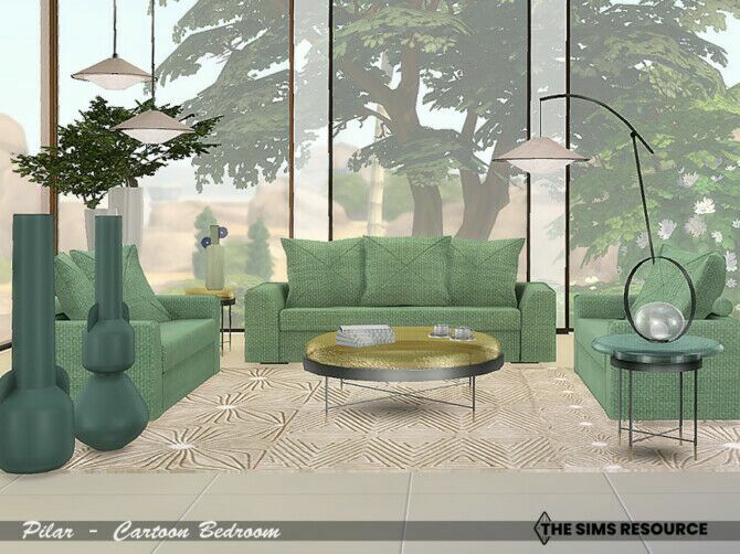 sims 4 cc preface living by pilar 2