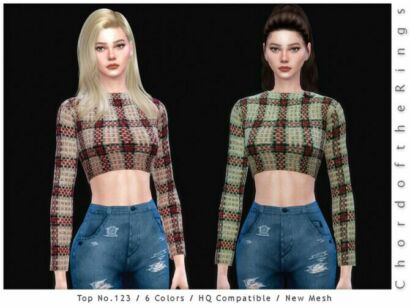 Top No.123 By Chordoftherings Sims 4 CC