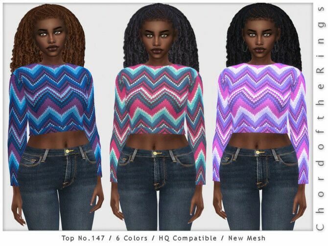 Top No.147 By Chordoftherings Sims 4 CC