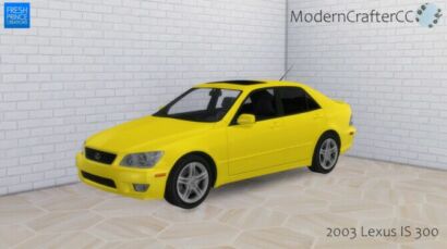 2003 Lexus Is 300 At Modern Crafter Cc Sims 4 CC