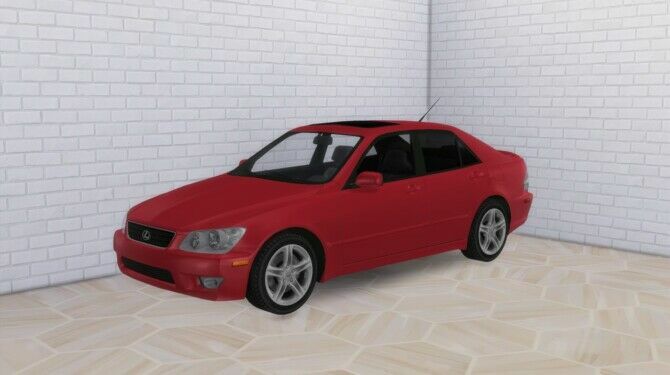 sims 4 cc 2003 lexus is 300 at modern crafter cc 3