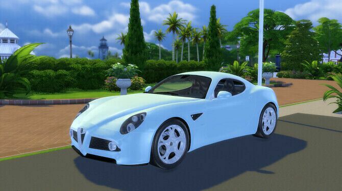 sims 4 cc 2007 alfa romeo 8c competizione at modern crafter cc 2