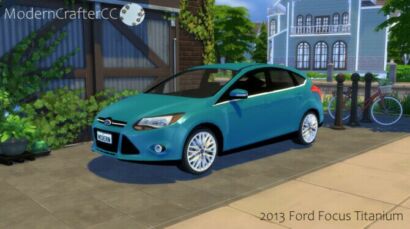 2013 Ford Focus Titanium At Modern Crafter Cc Sims 4 CC