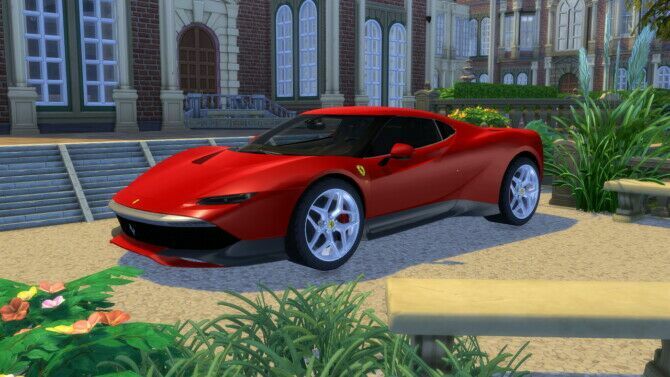 2018 Ferrari SP30 Deborah At Lorysims Sims 4 CC